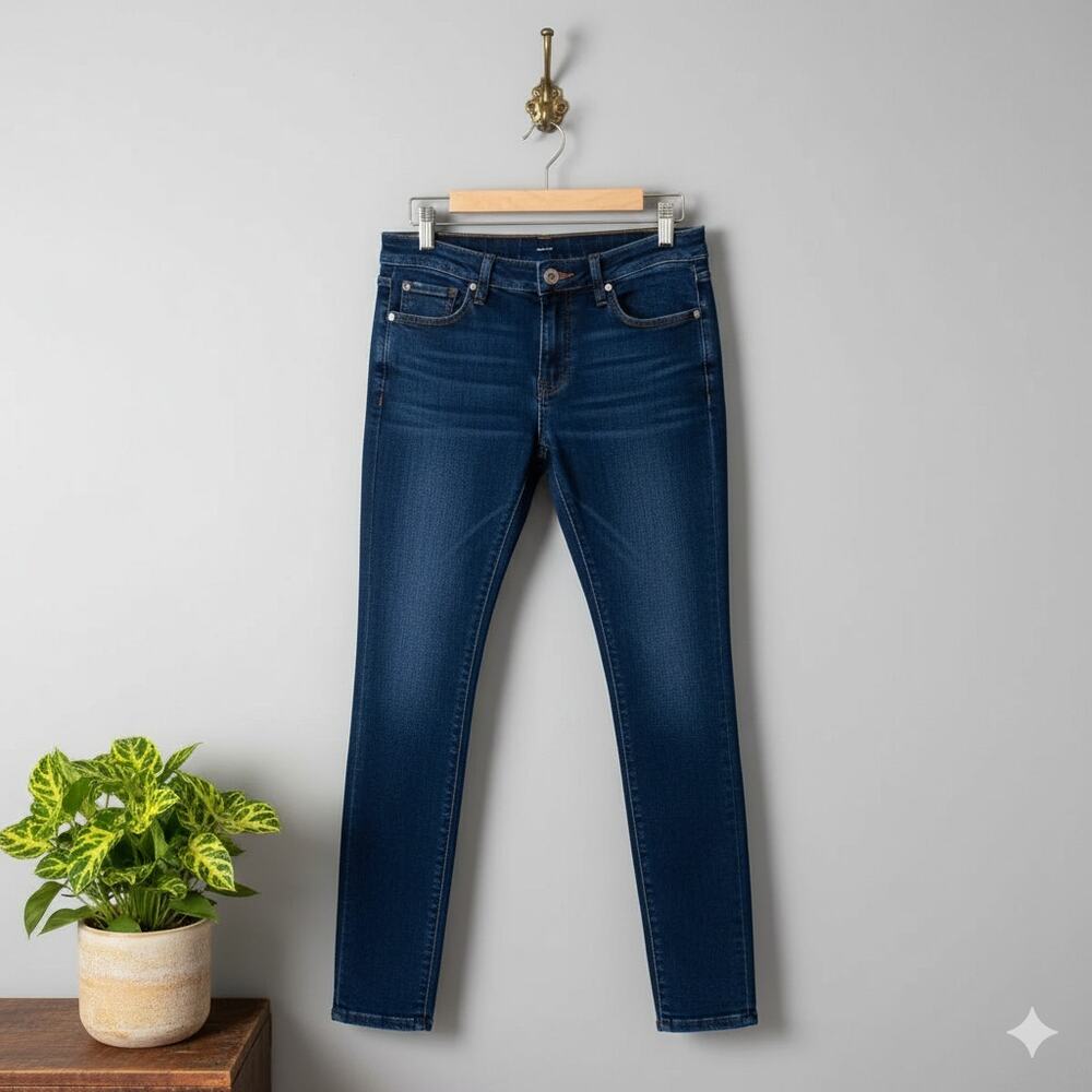 Ashley Mason Jeans Juniors's Size 7 Denim Skinny Dark Wash
